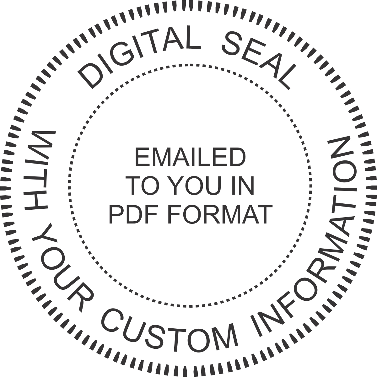 Digital Seal with Product Electronic version of your seal